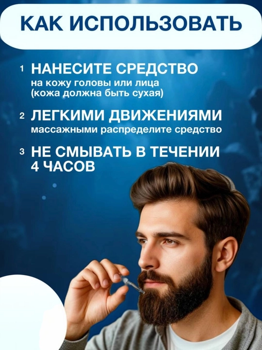 Kirkland Minoxidil 5%. Раствор для роста волос и бороды