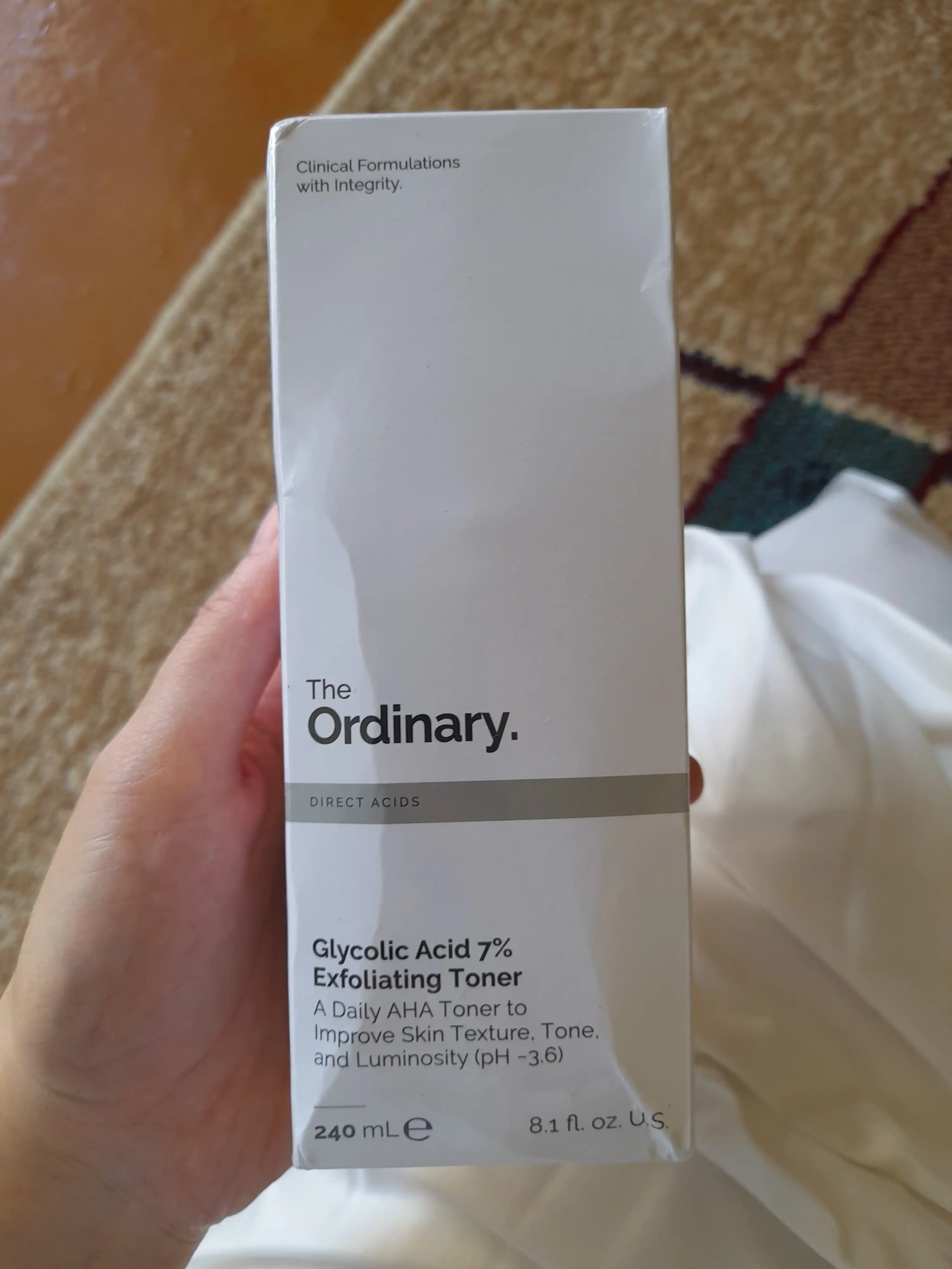 The Ordinary Glycolic Acid 7% Exfoliating Toner - тоник с 7% гликолевой кислотой, 240 мл