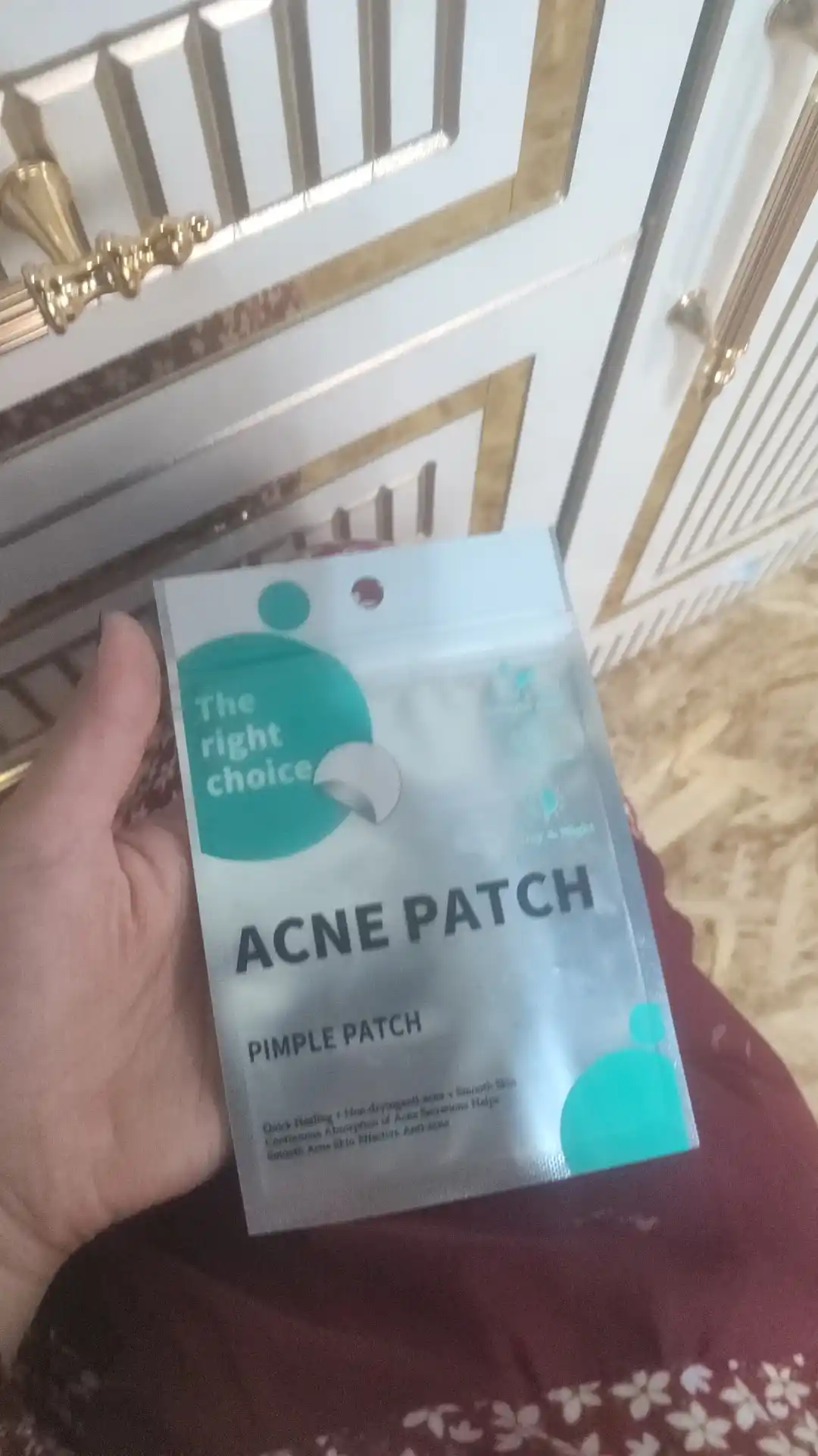 Patchlar husnbuzar, ugri va qora nuqtalarga qarshi, tabiiy o‘simlik ekstrakti bilan