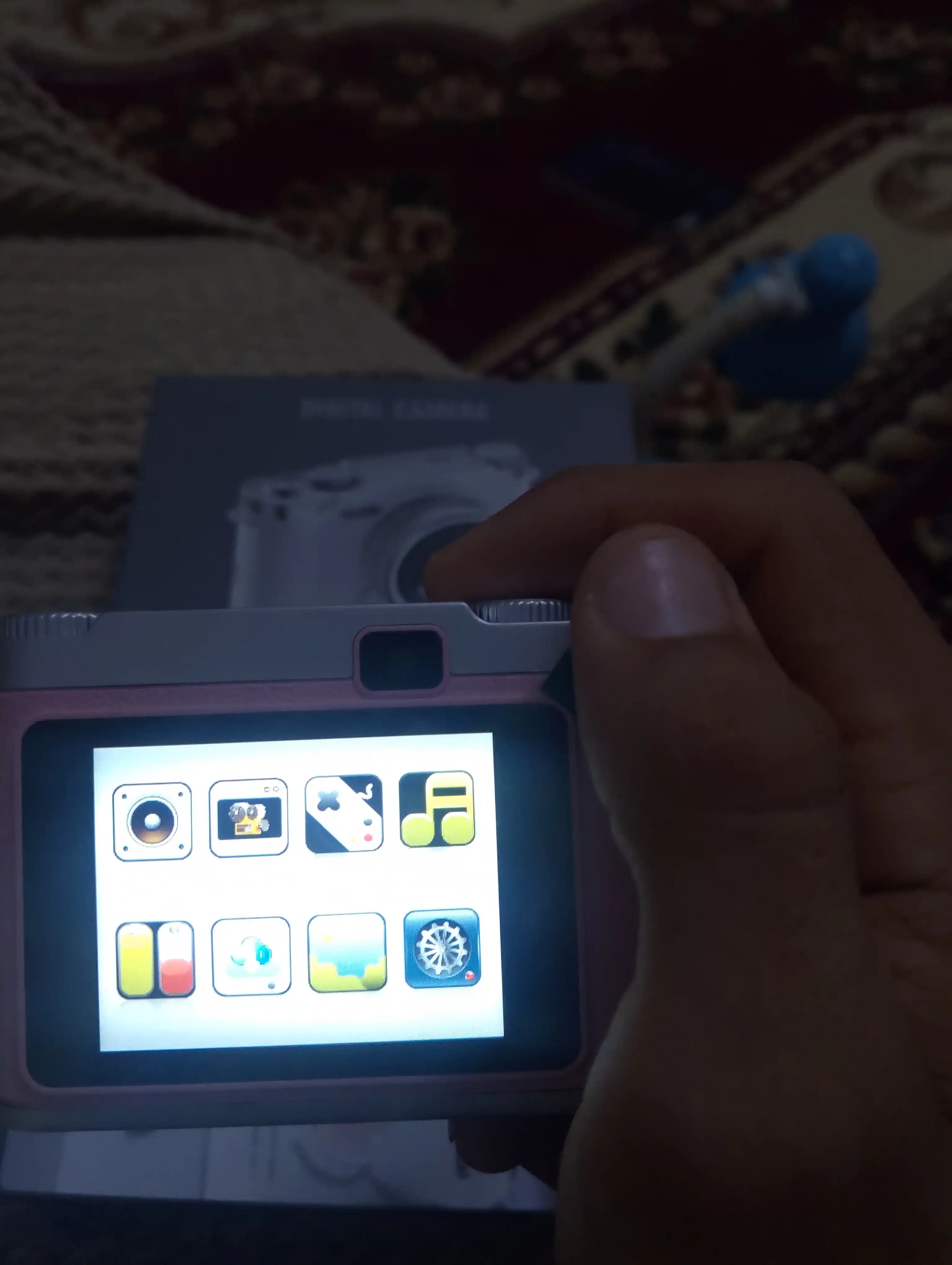 Raqamli kamera (fotoparat), foto kamera, retro kamera, 8x zum, va 32 GB karta