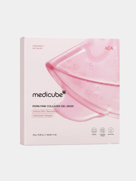 Гидрогелевые маски для лица Medicube PDRN Pink Collagen Gel Mask