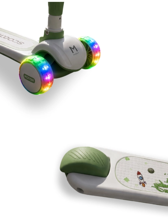 Самокат для детей самокат для девочек. Подарочный самокат с подсветкой колес