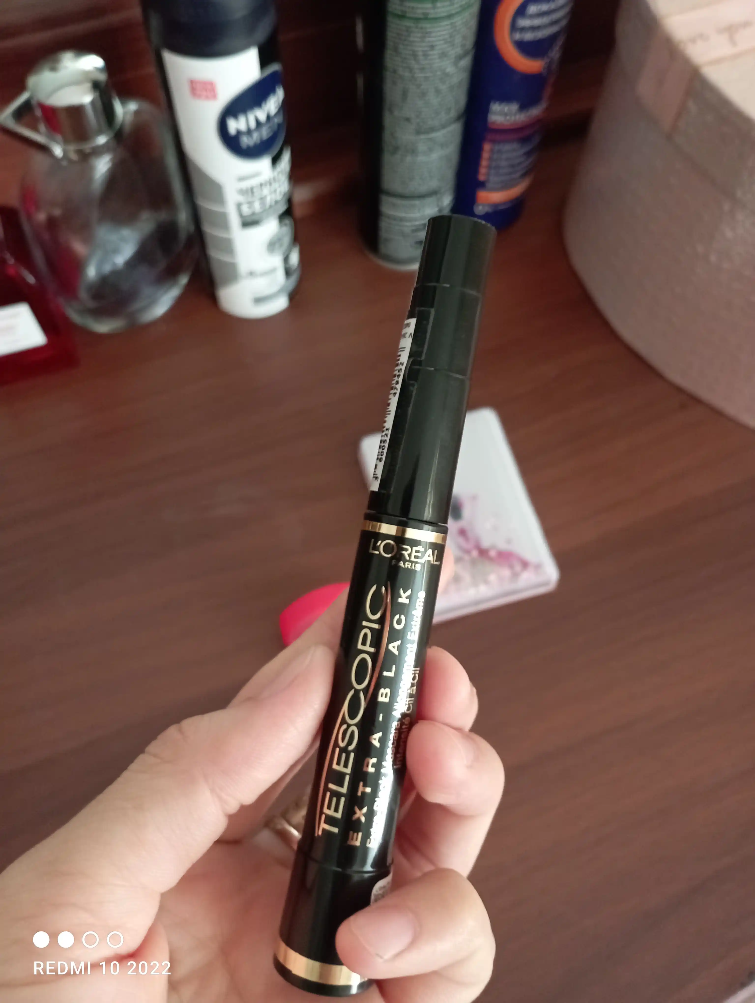Тушь для ресниц L'Oreal Paris Telescopic, черный уголь