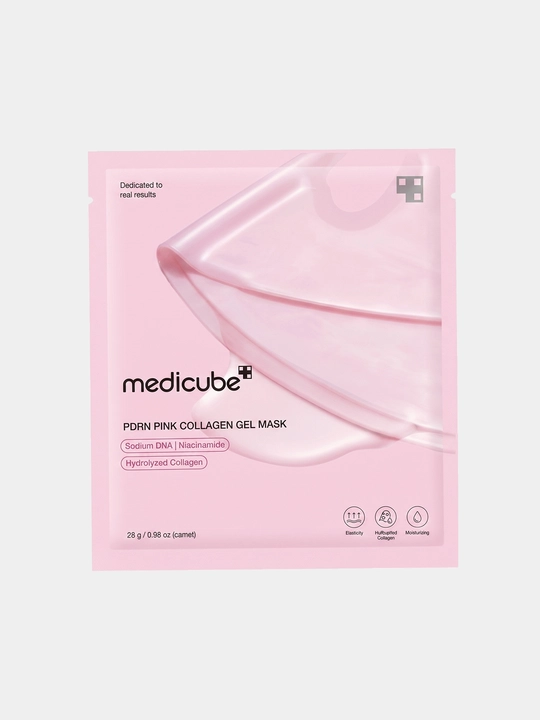 Гидрогелевые маски для лица Medicube PDRN Pink Collagen Gel Mask