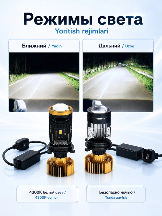 LED лампы для автомобильных фар, Zimmer
