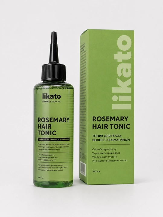 Тоник для роста волос LIKATO Professional с розмарином, кофеином, красным перцем, 150 мл