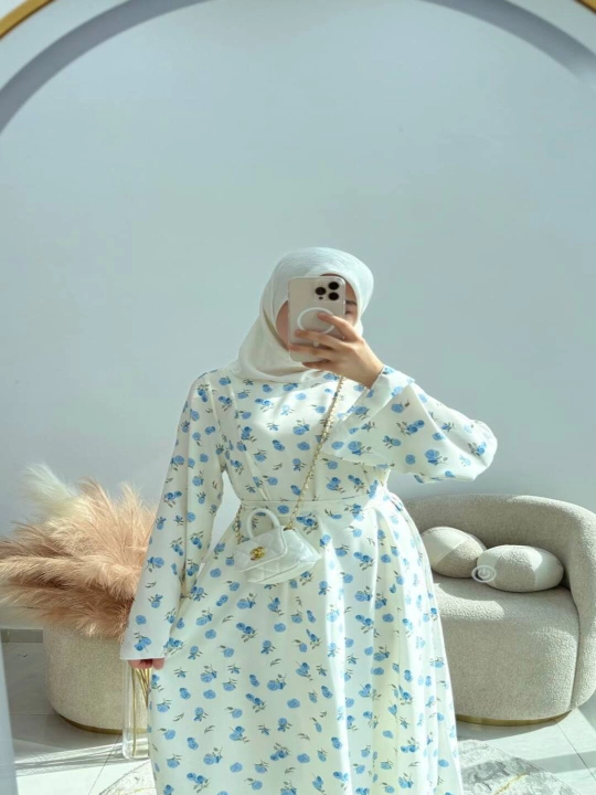 Ayollar ko‘ylagi, uzun, Selena, yumshoq matodan, erkin bichimli, 42-50 o‘lchamlarda