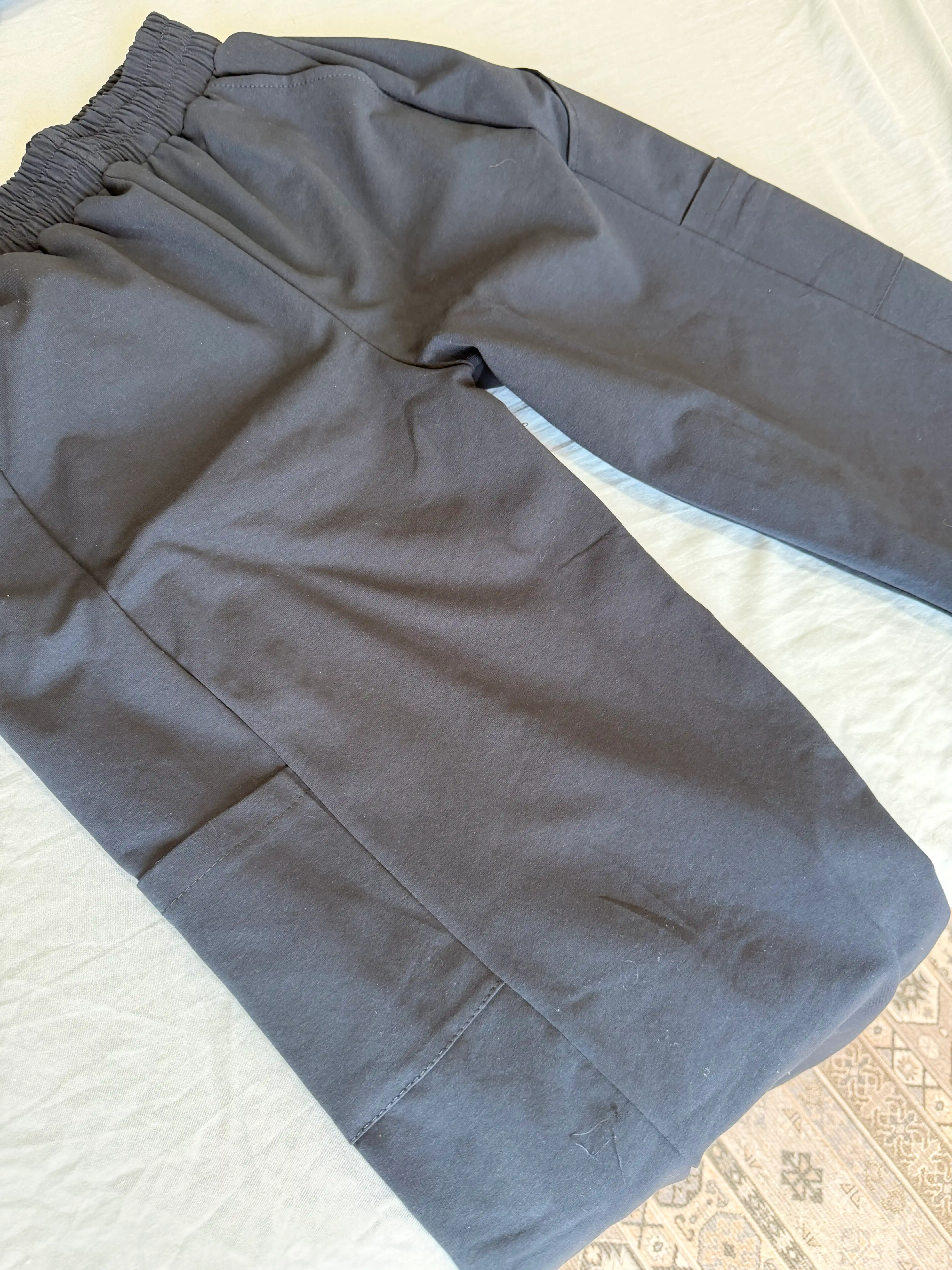 Ayollar jogger shimlari oversize 42–50, keng shalvar shim bahor-yoz-kuz