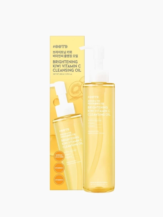 Гидрофильное масло #OOTD Brightening Kiwi Vitamin C Cleansing Oil, 200 мл - 