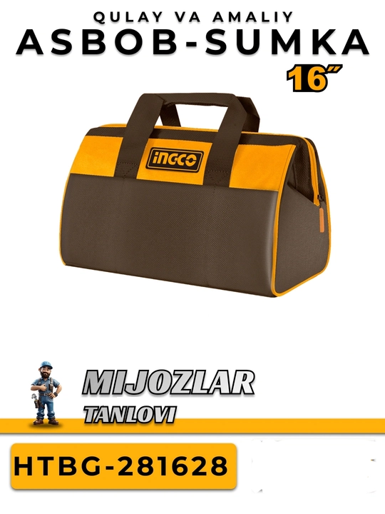 INGCO asboblar uchun sumka - 