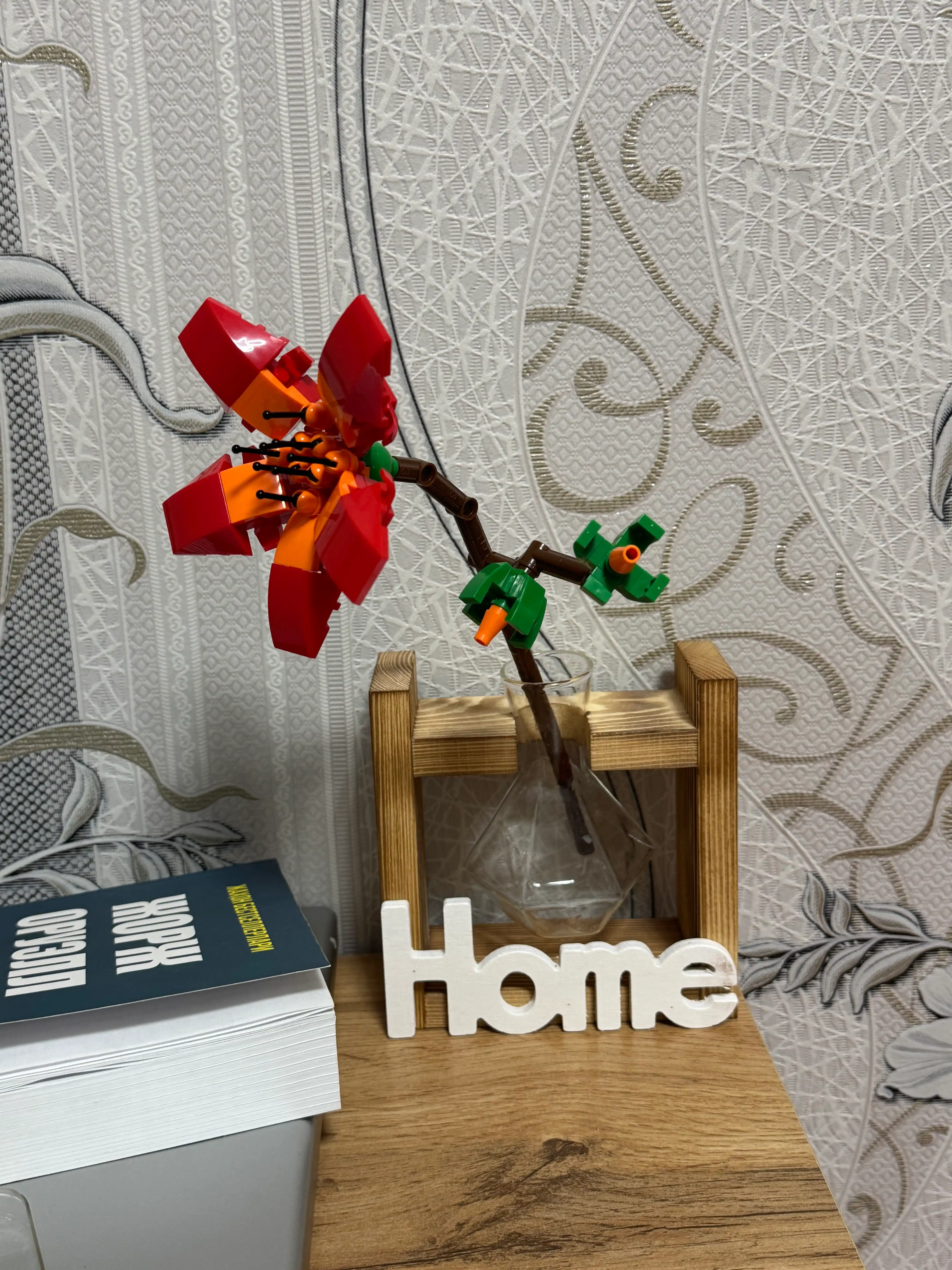 Gullar 3D konstruktori, qiz bolaga sovg'a rivojlanuvchi o'yinchoq