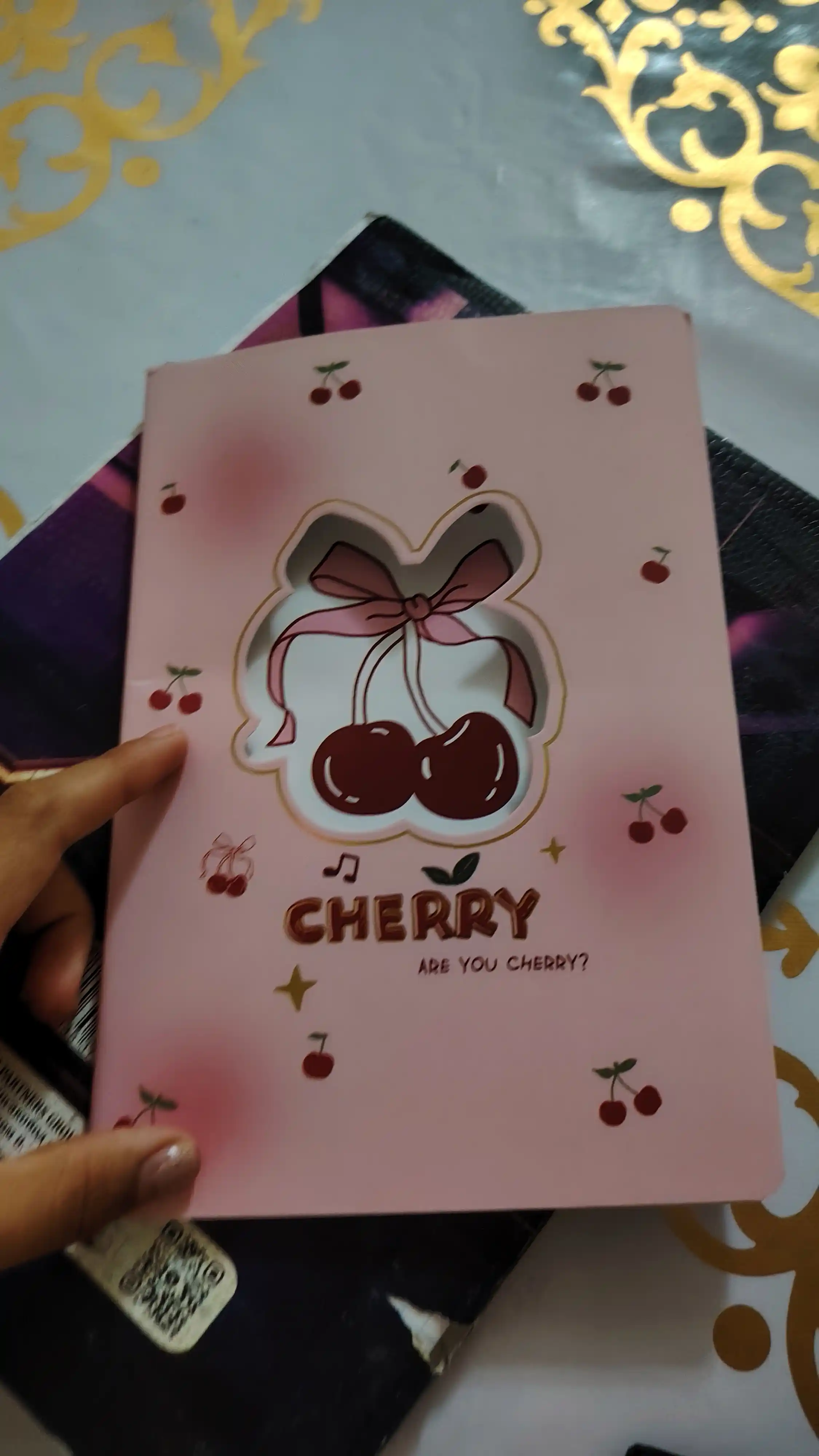 3D блокнот Cherry, большой формат 175×250 мм, 40 листов