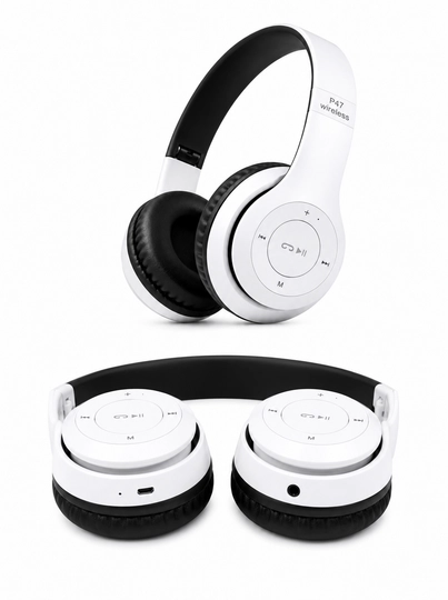 Simsiz quloqchinlar P47, Bluetooth 5.0, yig'iluvchan, mikrofon bilan, shovqinsiz