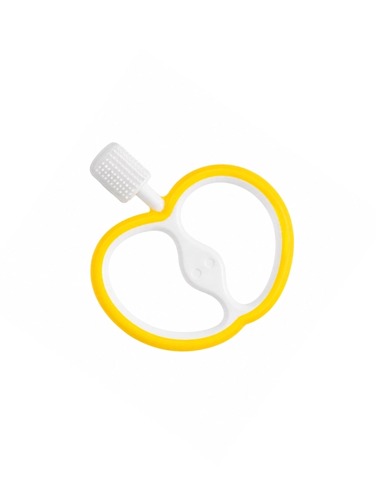 Baby Silicone силиконовый прорезыватель с пальчиковой зубной щеткой, BPA FREE, 6+ месяцев - 