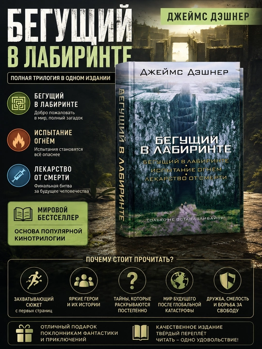 Begushchii` v Labirinte: James De`shner