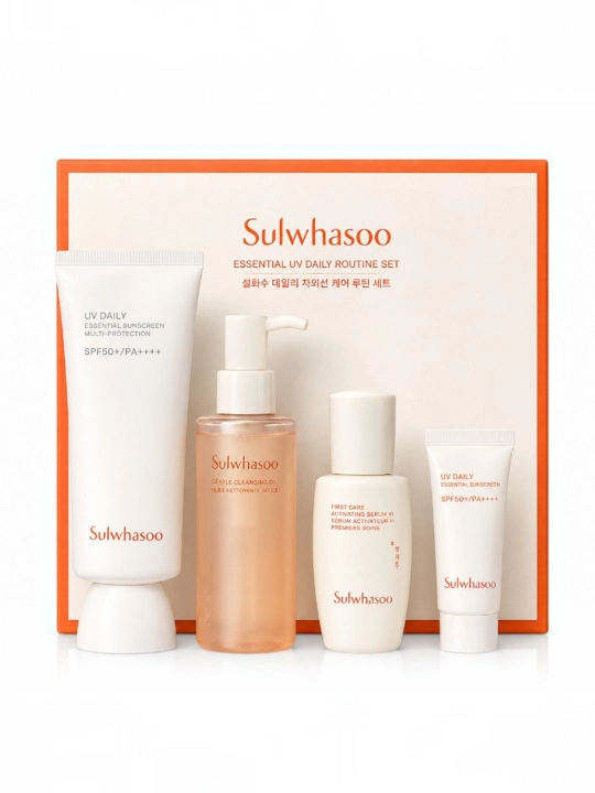 Sulwhasoo UV Daily Essential Sunscreen Special Set SPF50+ PA++++ - 