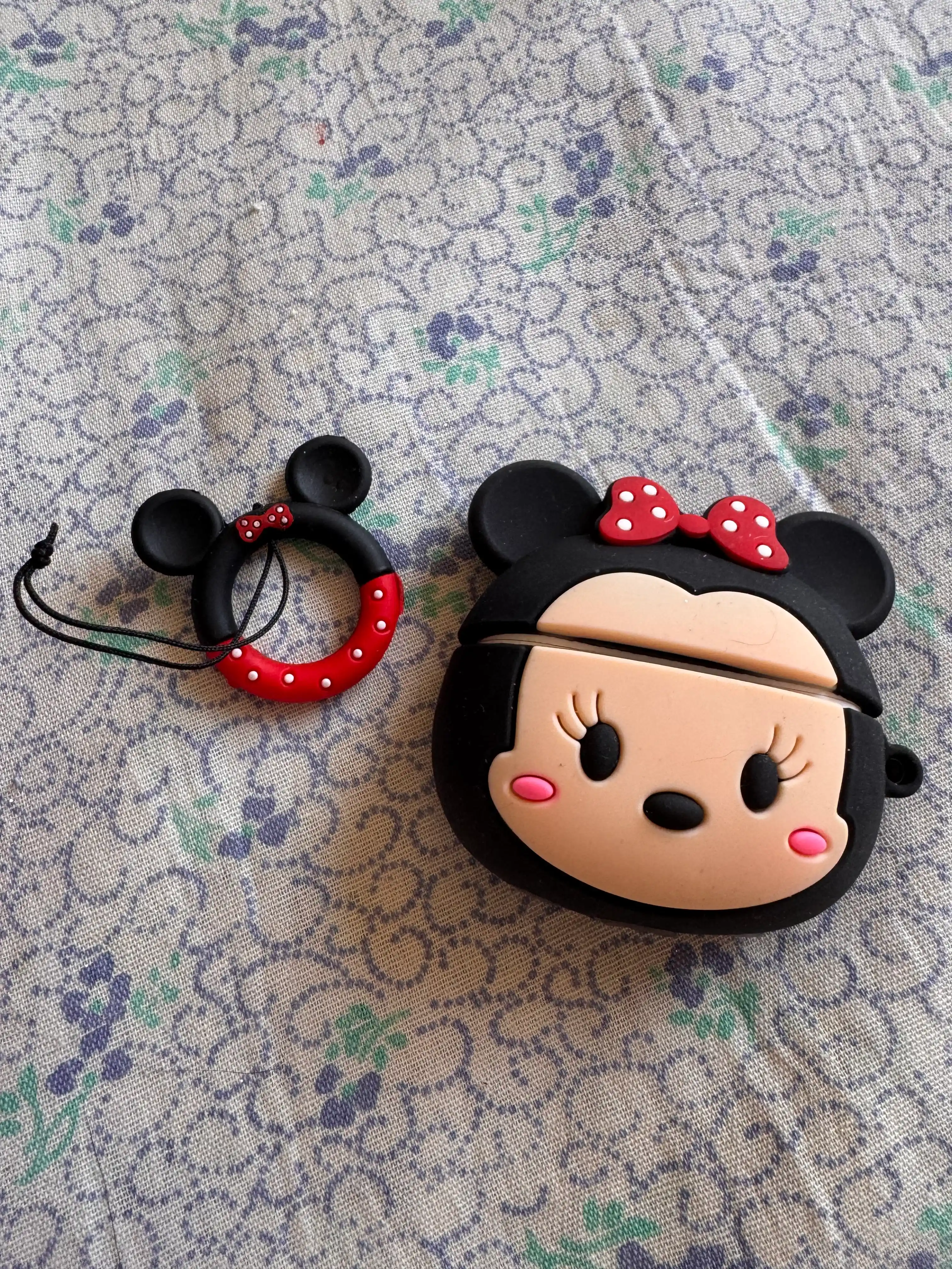 AirPods uchun silikon himoya g‘ilofi Kawaii dizaynli