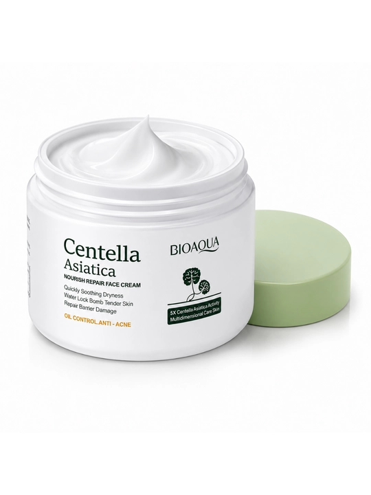 Крем для лица BIOAQUA Centella Asiatica Nourish Repair с экстрактом центеллы азиатской 50г