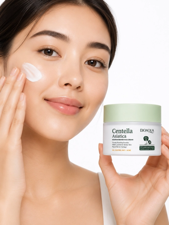 Крем для лица BIOAQUA Centella Asiatica Nourish Repair с экстрактом центеллы азиатской 50г