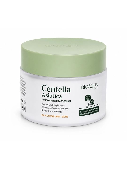 Крем для лица BIOAQUA Centella Asiatica Nourish Repair с экстрактом центеллы азиатской 50г