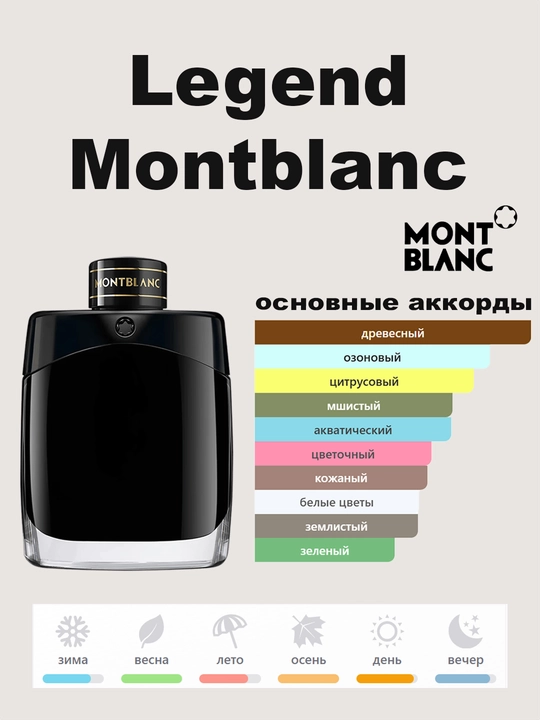 Erkaklar Atiri Legend Montblanc