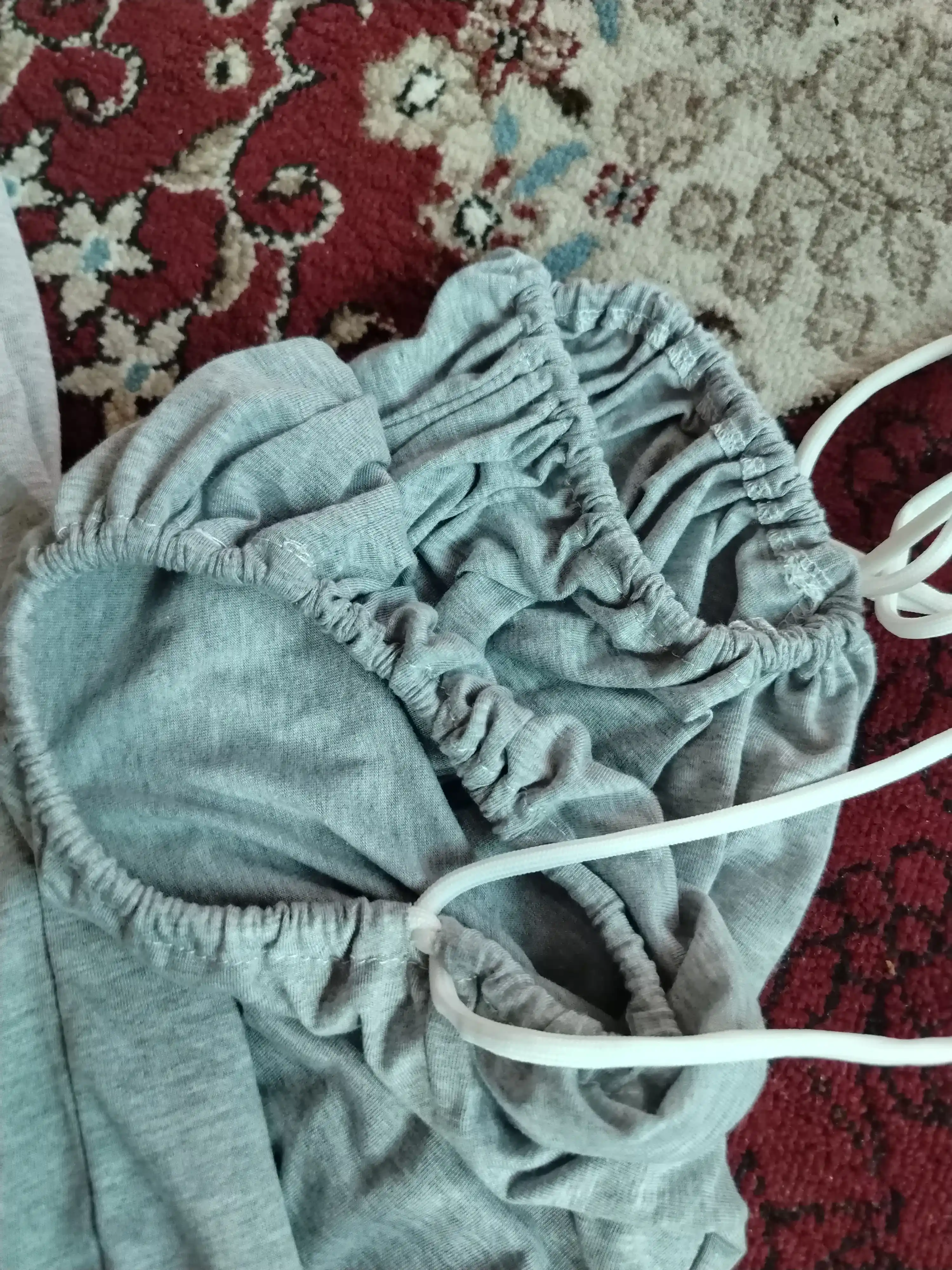 Ayollar va qizlar uchun yozgi dvoyka Havo o'tkazuvchan mayin mato 48-50-52 tushadi