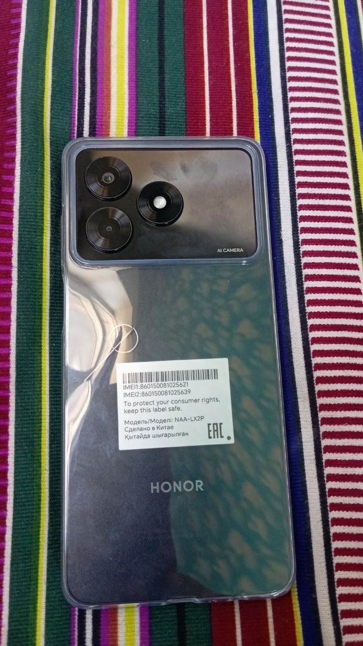 Смартфон Honor X5d / X5d Plus, 4/128 ГБ, 50МП камера, 5260 мАч батарея, 90Гц экран