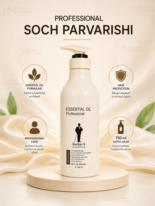Профессиональный шампунь для волос ESSENTIAL OIL Doctor-S