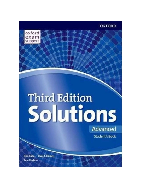 Solutions. Advanced - Student's book +Workbook Third edition - 