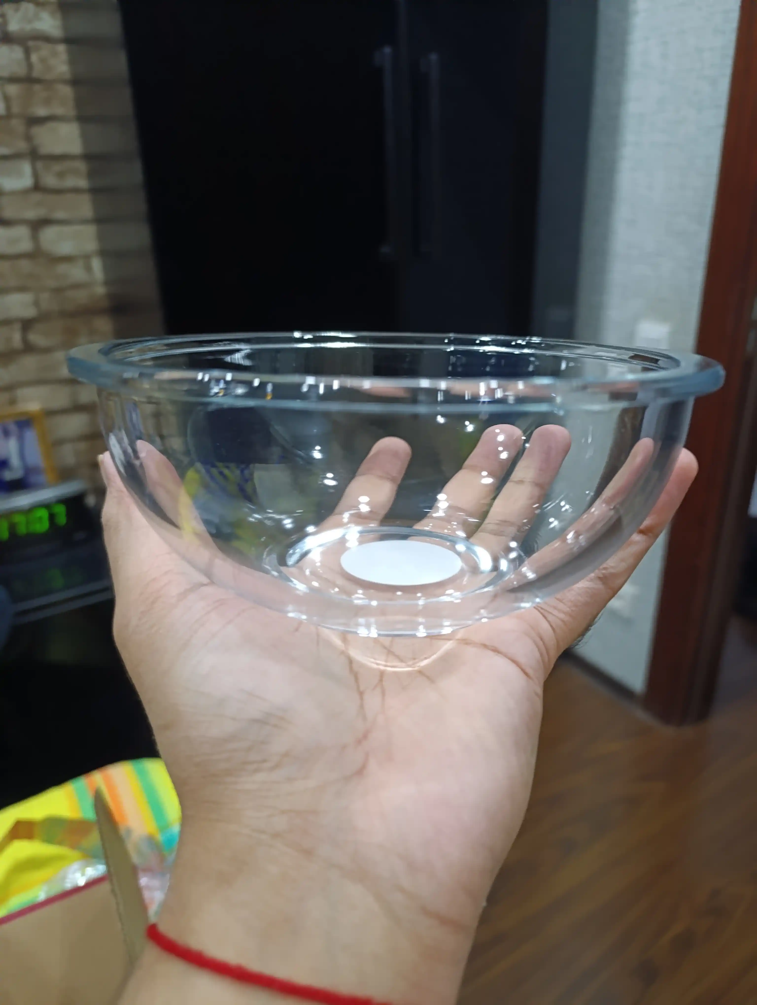 Стеклянная миска для смешивания 1000, 2000, 3500 мл, термостойкое стекло
