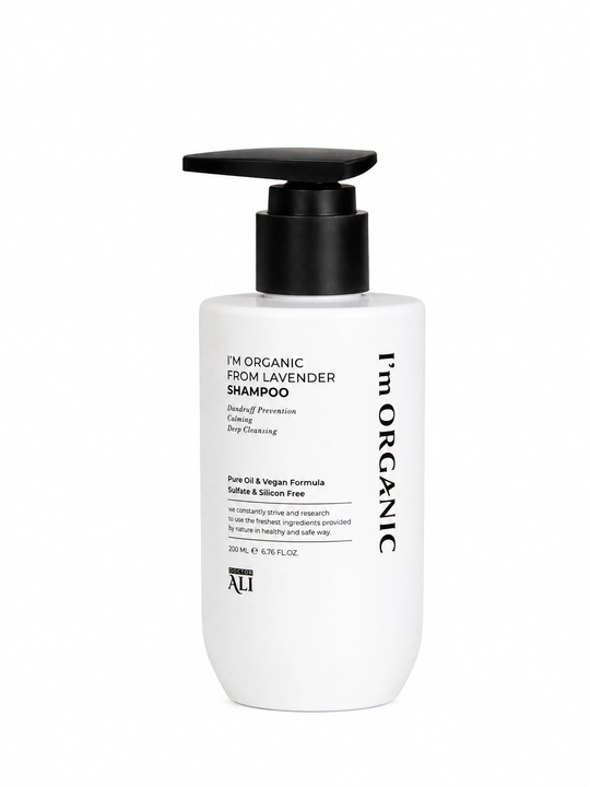Soch parvarishi uchun to'plam I'M ORGANIC, 5 bosqichli