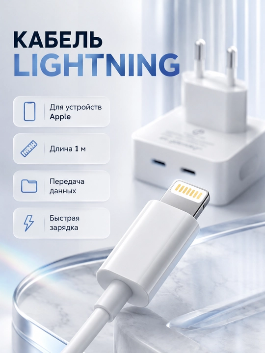 Зарядное устройство 40W 2×USB-C Power Delivery с кабелем USB-C 1 м | GP-J210C