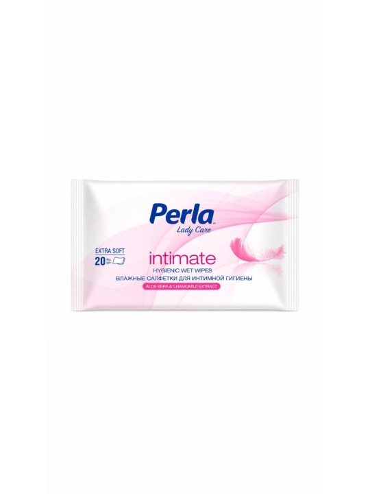 Влажные салфетки для интимной гигиены PERLA Intimate Gen.Tem, 20×48 шт - 