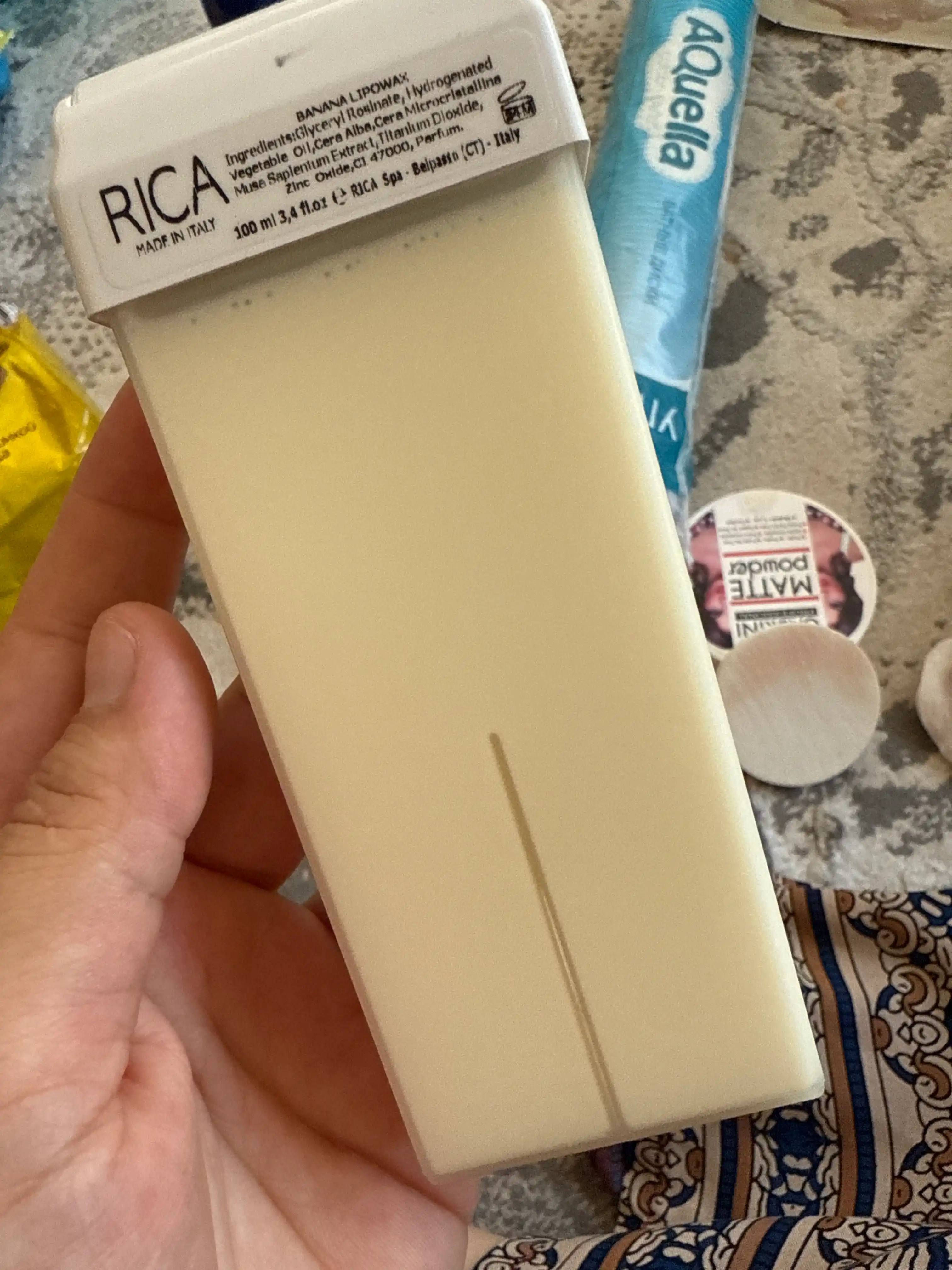 Воск для депиляции в картридже, аппликатор, RICA, 100 г