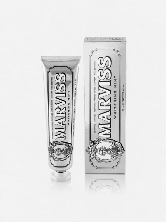 Oqartiruvchi effektga ega Tish pastasi, MARVIS Amarelli Licorice Mint, 85 ml - 