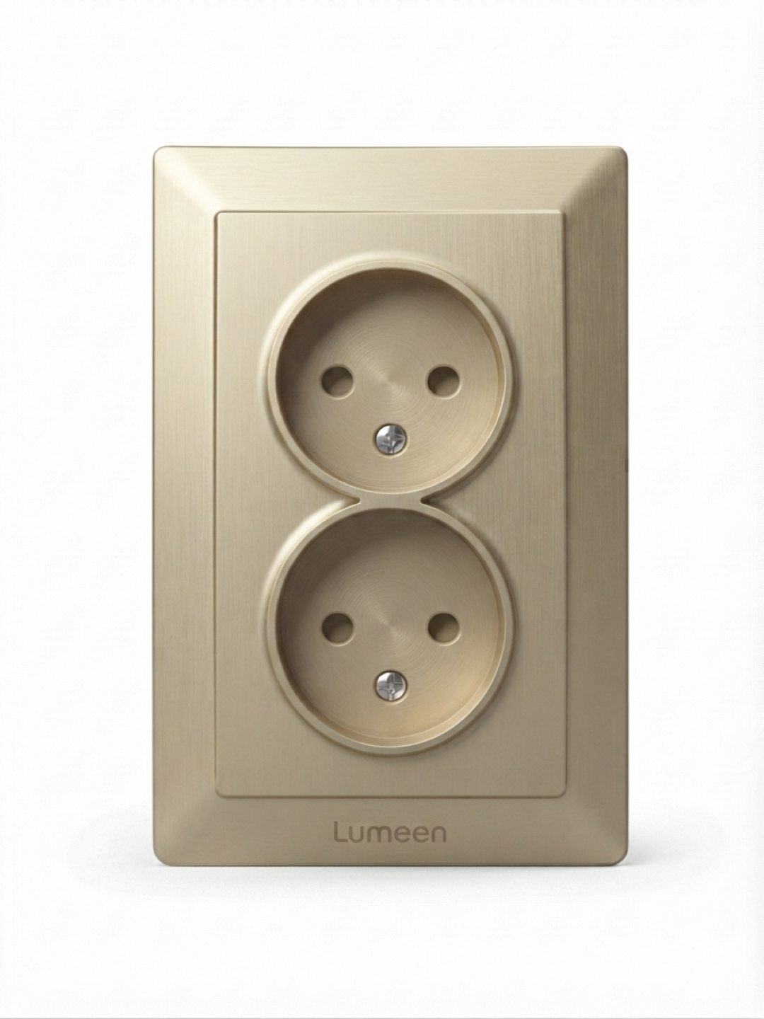 Ikki qavatli elektr rozetka Lumeen (Double Socket)