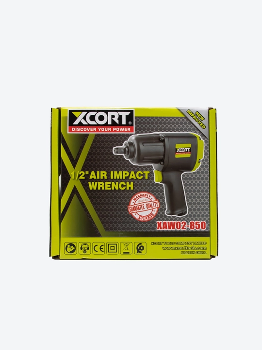 XCORT XAW02-850 1/2 dyuymli pnevmatik gayka buragich — 850 Nm