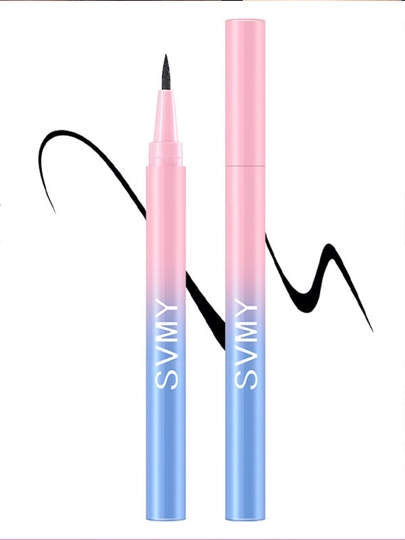 Ko'z uchun 2-in-1 podvodka-qalam to'plami SVMY & Eyeliner suvga chidamli qora