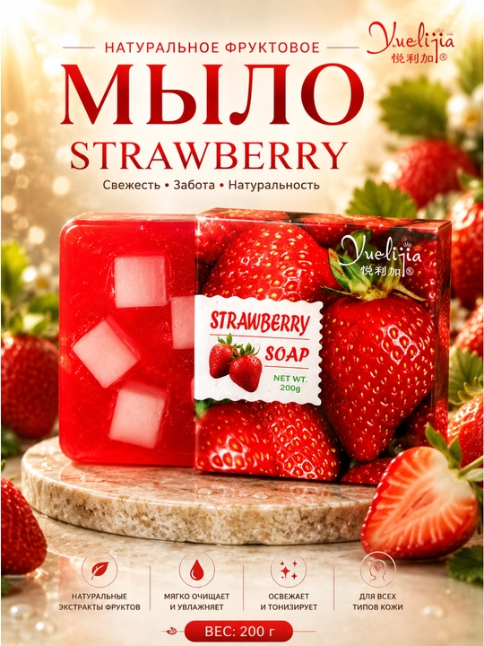 Tabiiy mevali glitserinli sovun - 