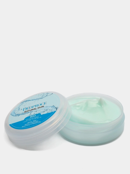 Deoproce tabiiy teri uchun H2O oziqlantiruvchi krem ​​(100 g) - 