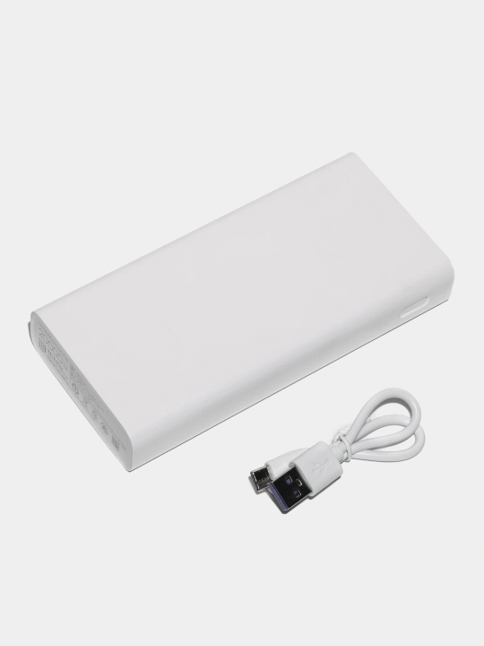 Xiaomi Power Bank 20000 мА·ч — портативный внешний аккумулятор с USB и Type-C