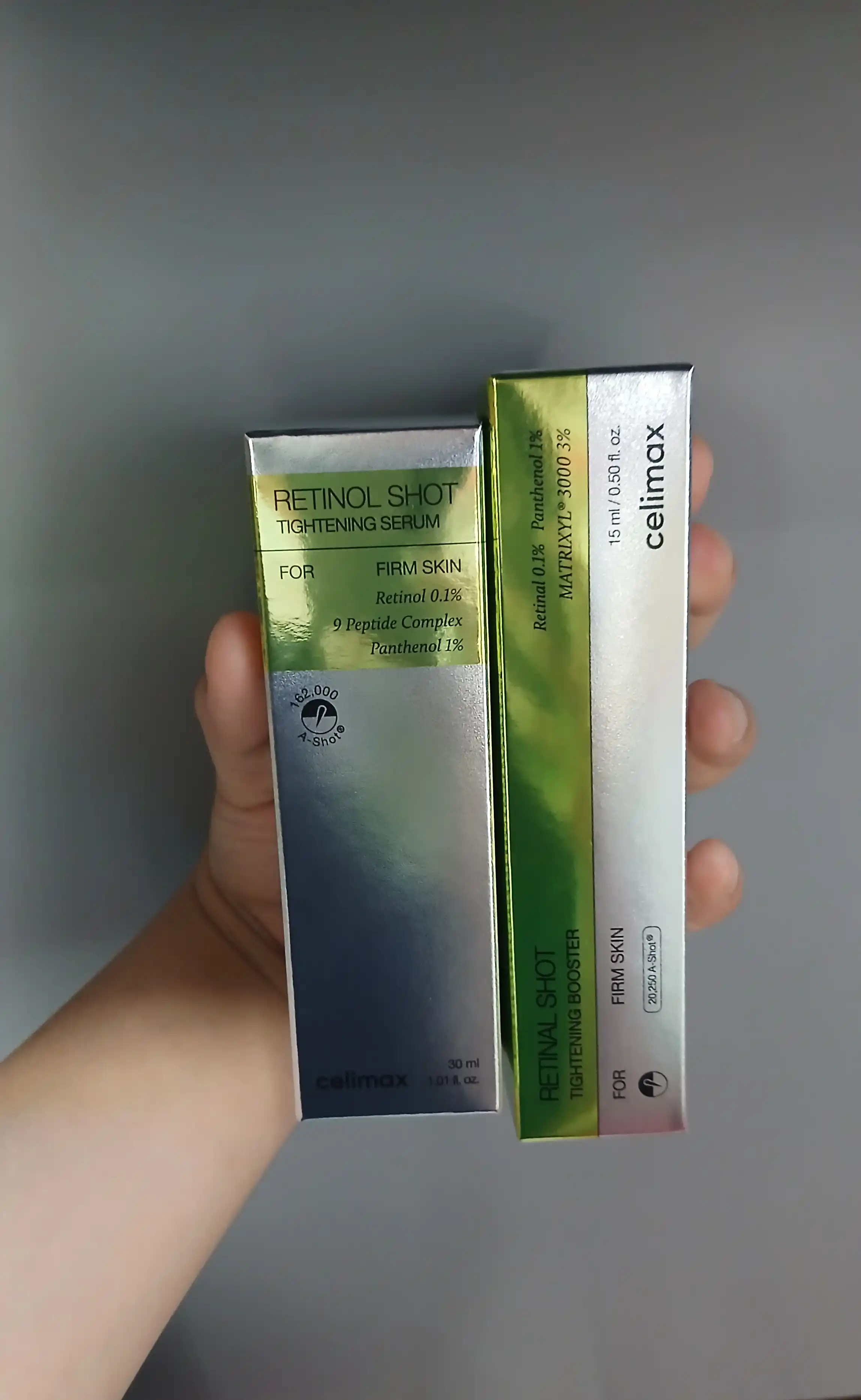 Celimax Retinol Shot: лифтинг-бустер и сыворотка, c ретинолом и микроиглами