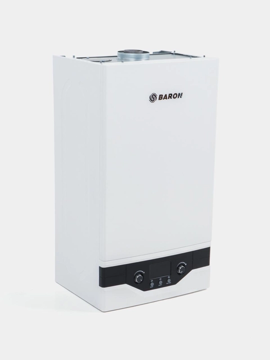 Baron 24 30 35 40 50 kVt qozon gaz ikki konturli devor osti isitish uchun
