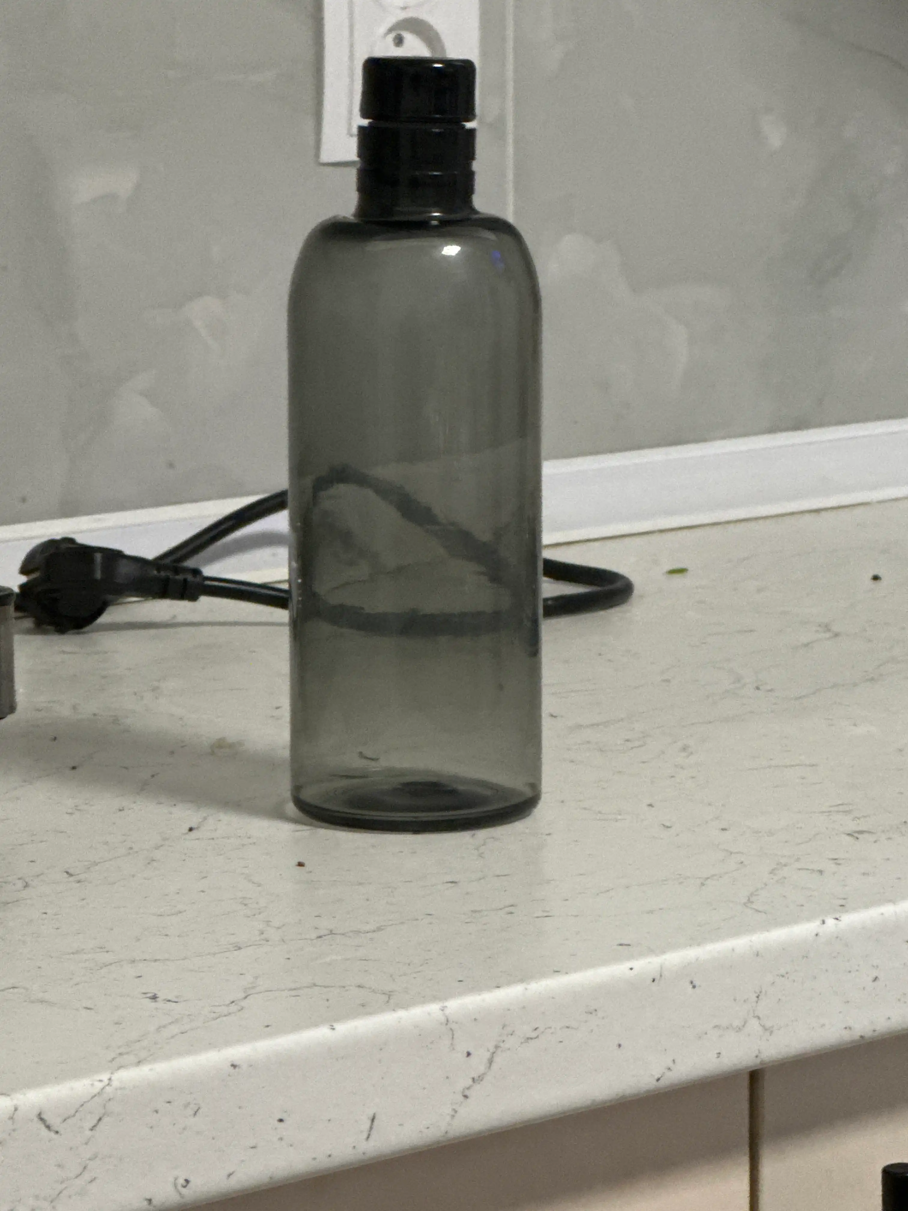 Suv uchun estetik idish (AKRIL), vaqt shkalali zamonaviy suv idish, Pinteress, 500/750ml