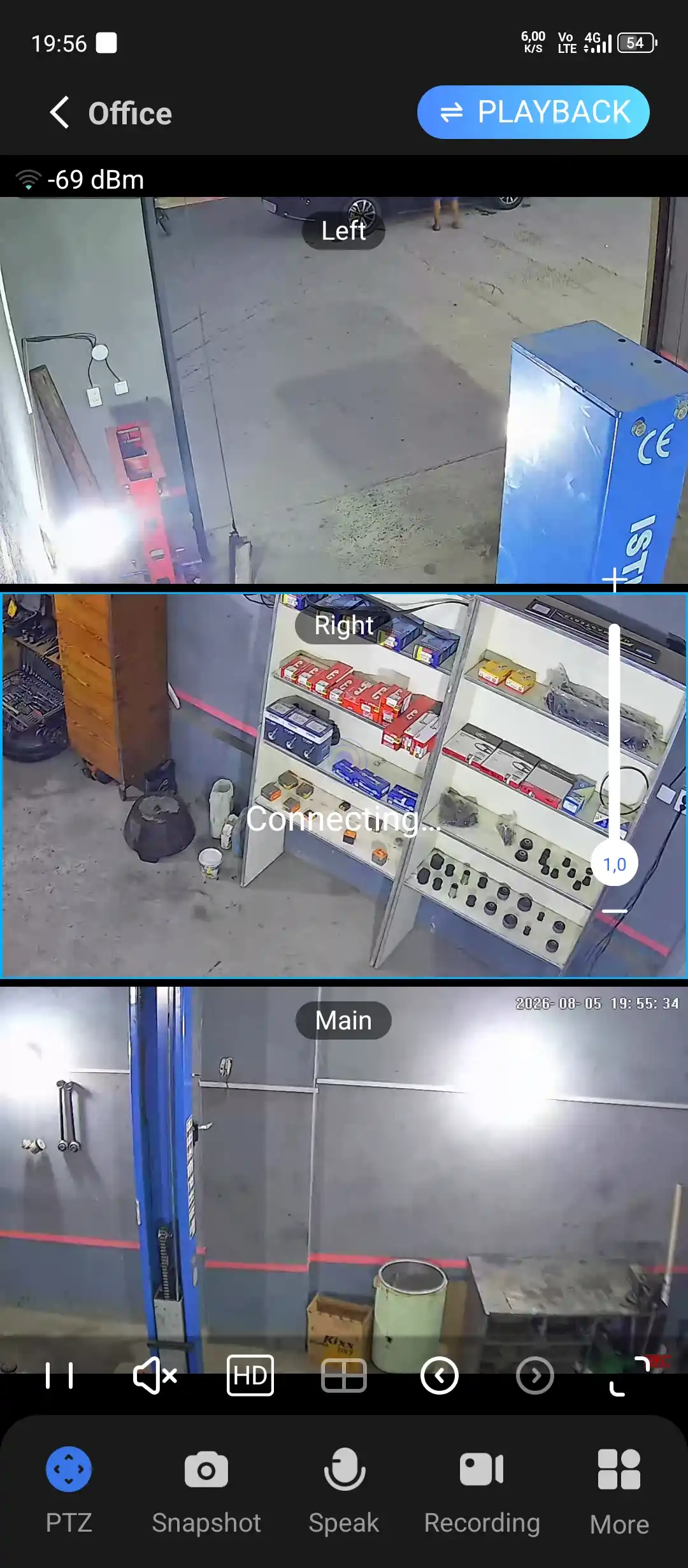 WiFi / 4G tashqi kuzatuv kamerasi, V380 / ICSee, tungi ko‘rish, harakat sensori