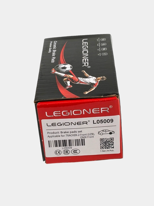 LEGIONER oldi keramikа tormoz kolodkalari CHEVROLET ONIX