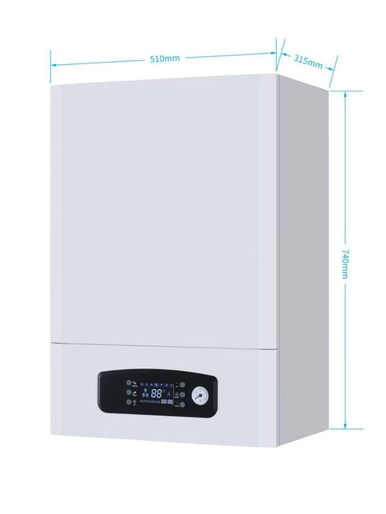 Ikki konturli gaz qozoni SMGGood, 18,24 kW quvvat, 150-180 m² uchun mos