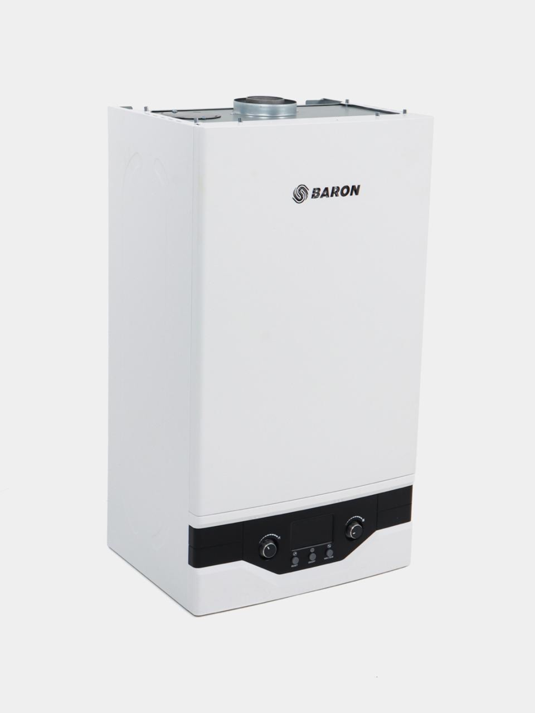 Gaz qozoni Baron 24/30/35/40/50 kVt devor osti ikki konturli uy, kvartira uchun