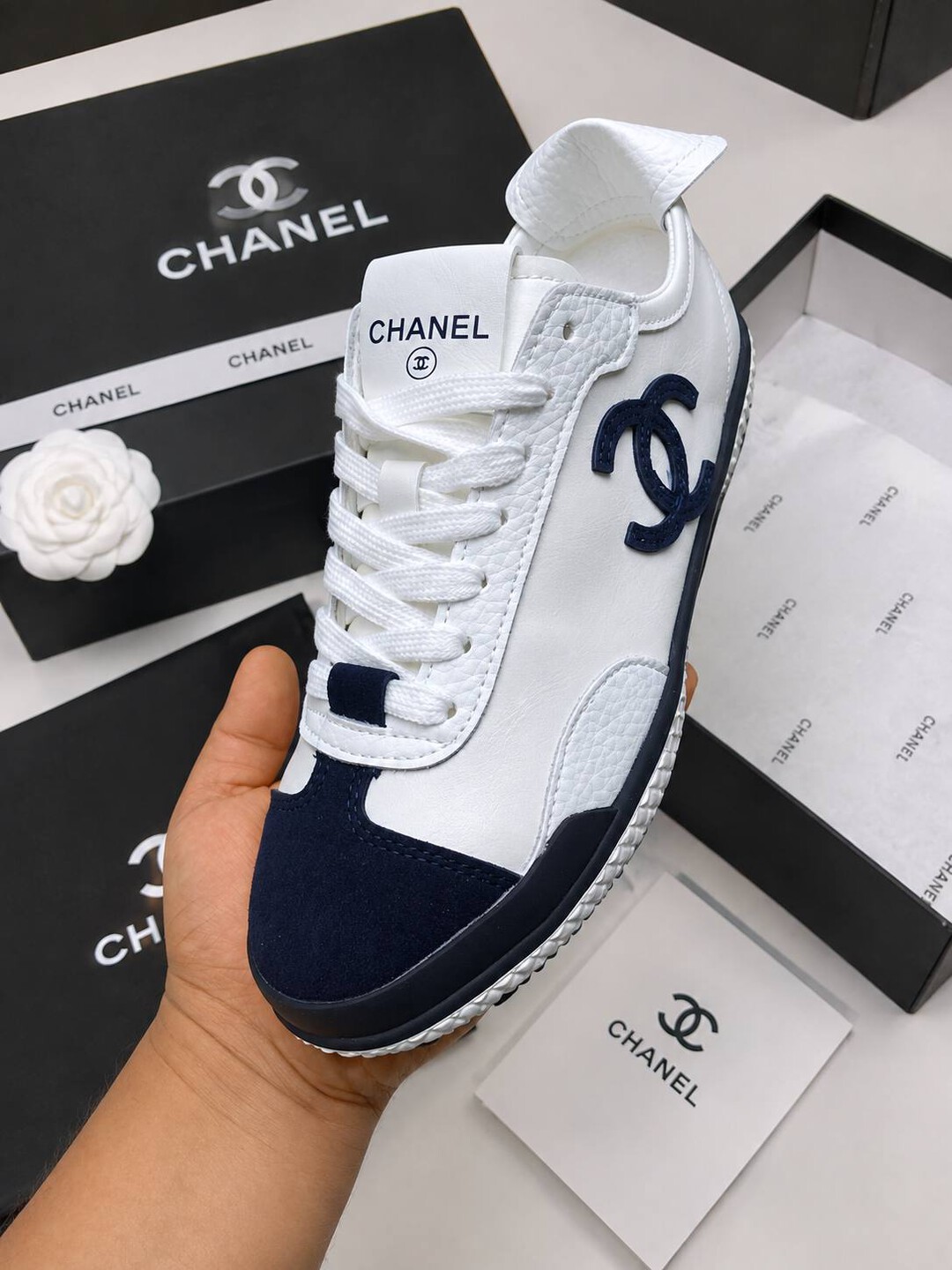 Женские и подростковые кроссовки CHANEL - 
