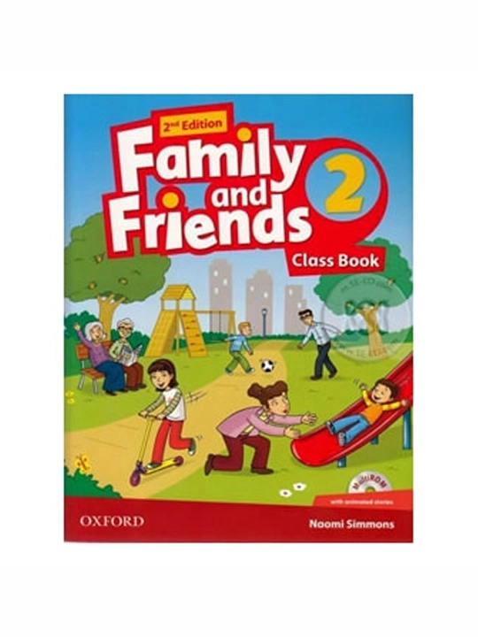 Family and Friends 2 - Class book +Workbook with Multi-ROM, 2nd edition - 